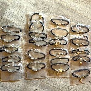 ✝️Cross Bracelet Lot 31pcs